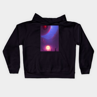 Copy of Copy of PEACEFUL AND WONDERFUL SPACE JOURNEY Kids Hoodie